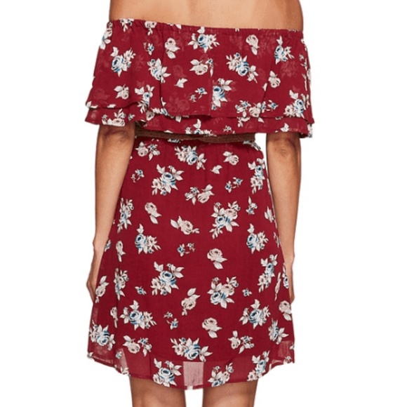 🌼SANCTUARY Skylar Off  Shoulder Dress NWT, L - Picture 6 of 8